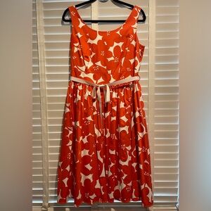 Boden Woman’s Vinatge Style Midi Dress, Size 10L